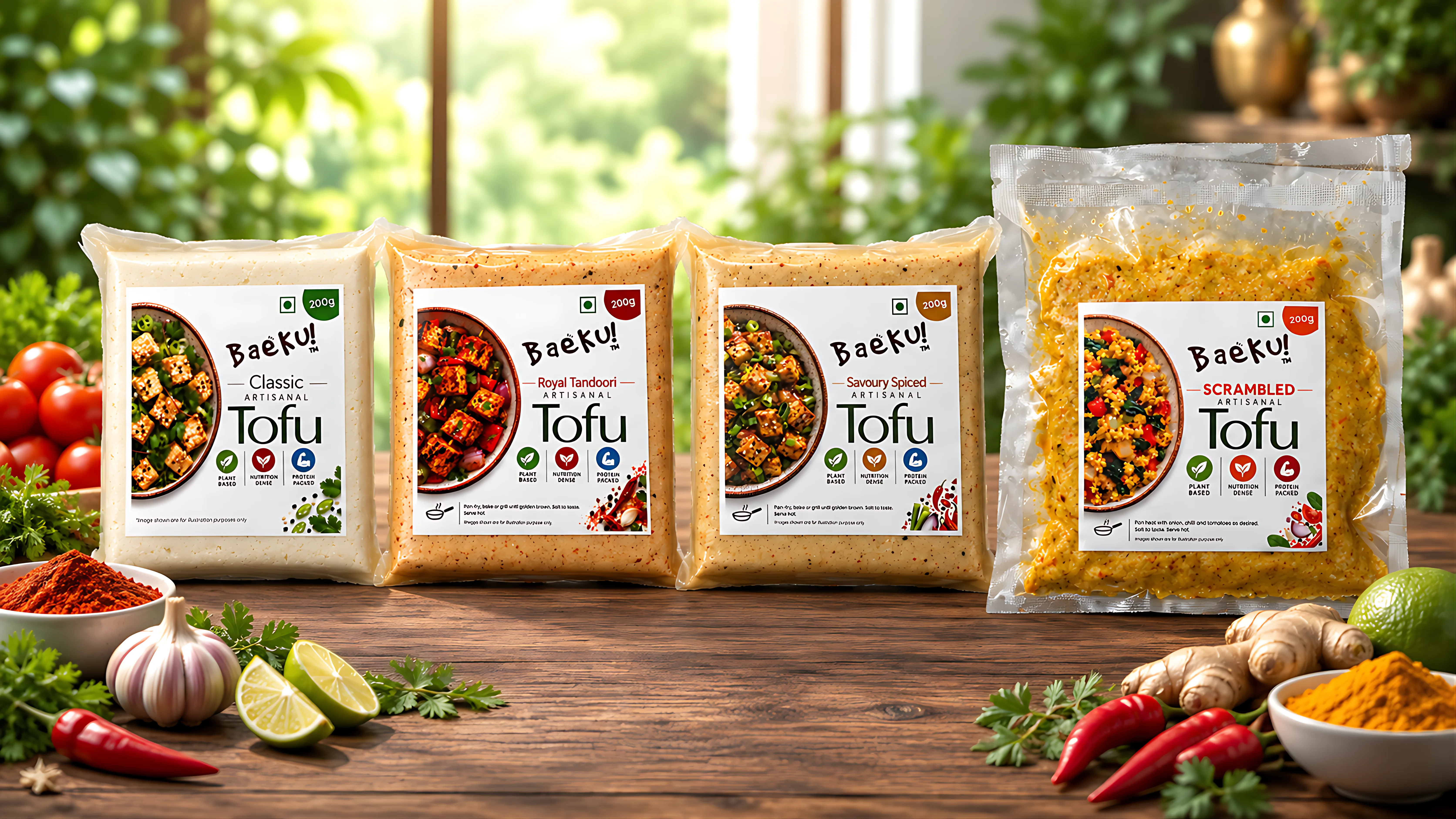 Nutritious Baeku tofu for every palate