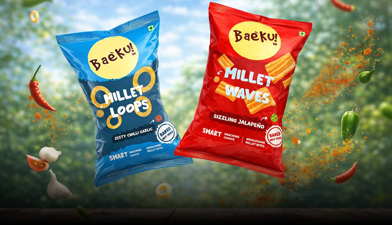 Baeku Millet Loops and Millet Waves