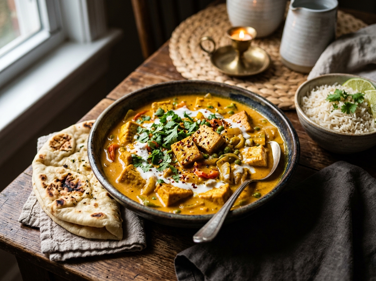 Tofu curry