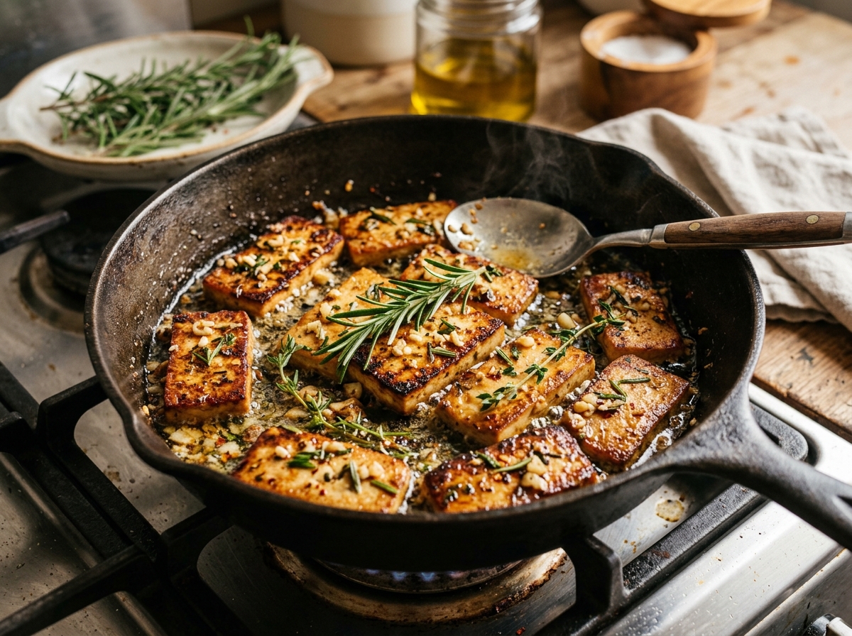 Sauteed tofu