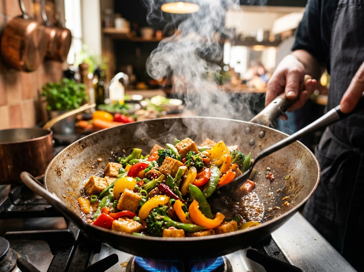 Tofu stir-fry